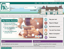 Tablet Screenshot of howard-cottage.co.uk
